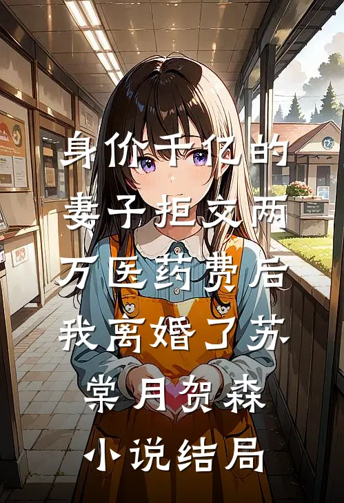 身价千亿的妻子拒交两万医药费后，我离婚了苏棠月贺森小说结局
