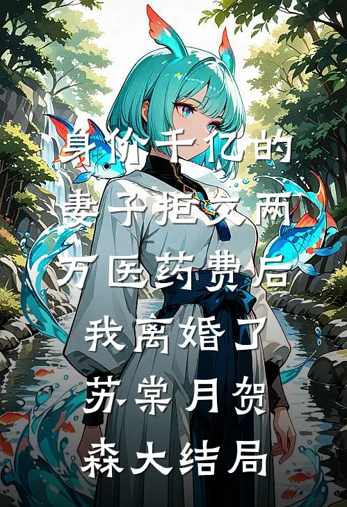身价千亿的妻子拒交两万医药费后，我离婚了苏棠月贺森大结局
