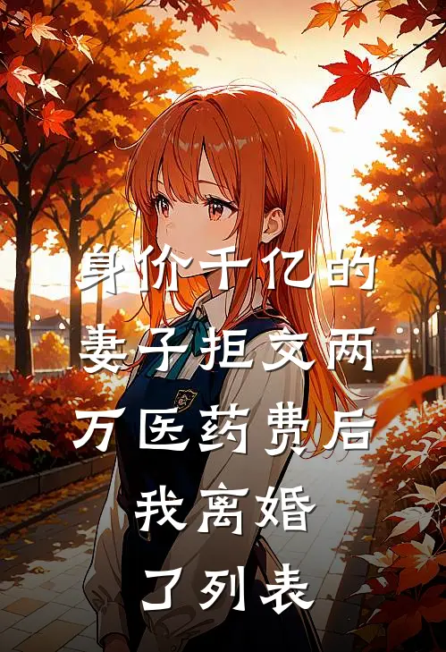 身价千亿的妻子拒交两万医药费后，我离婚了列表