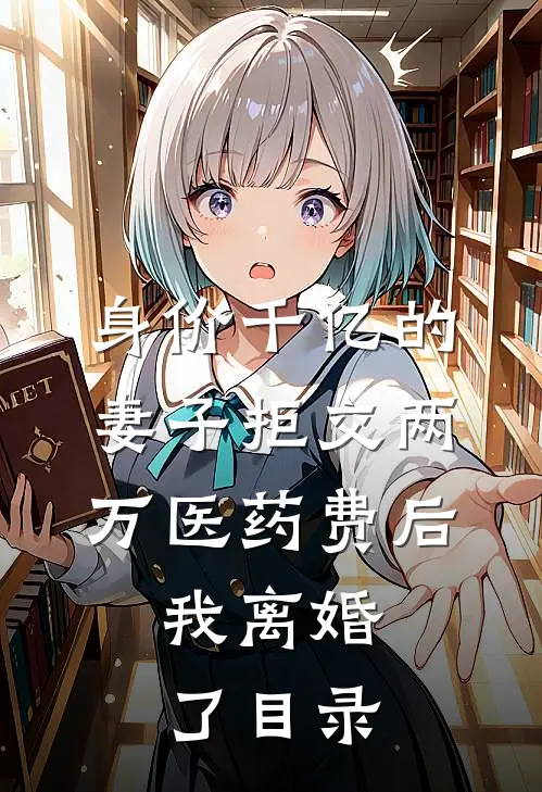 身价千亿的妻子拒交两万医药费后，我离婚了目录