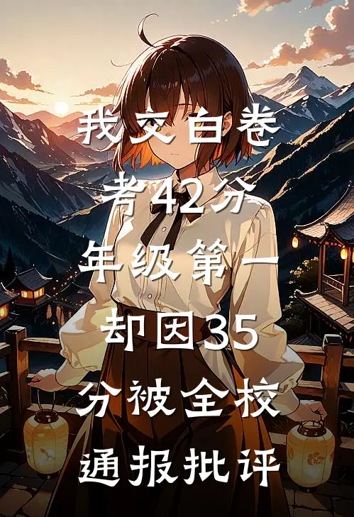 我交白卷考42分，年级第一却因35分被全校通报批评