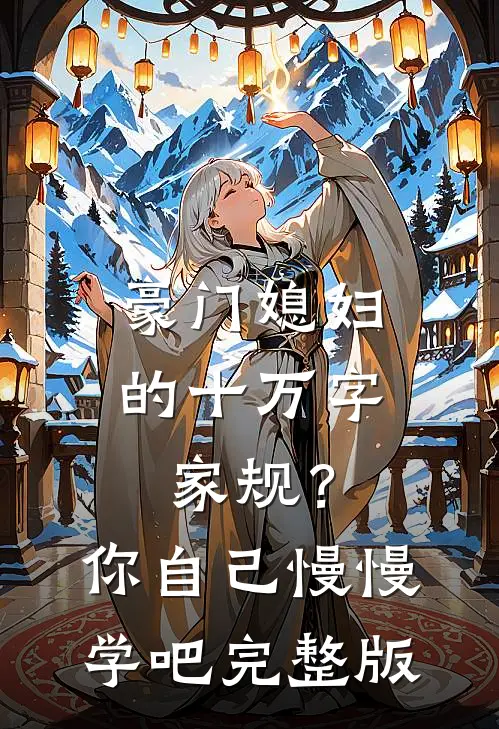 豪门媳妇的十万字家规？你自己慢慢学吧完整版
