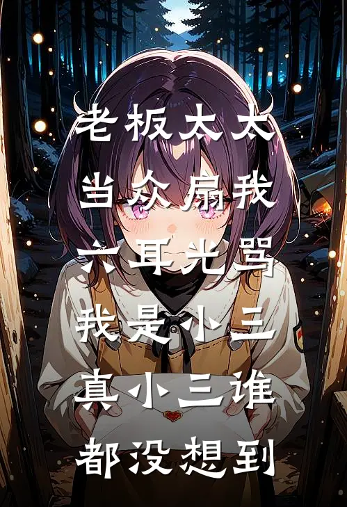 老板太太当众扇我六耳光骂我是小三，真小三谁都没想到