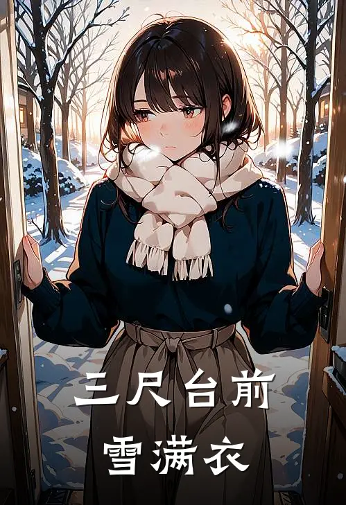三尺台前雪满衣
