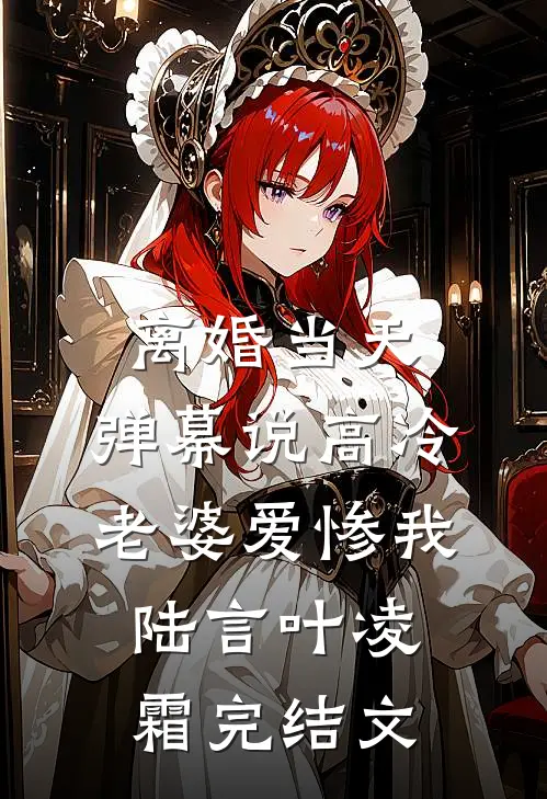 离婚当天，弹幕说高冷老婆爱惨我陆言叶凌霜完结文