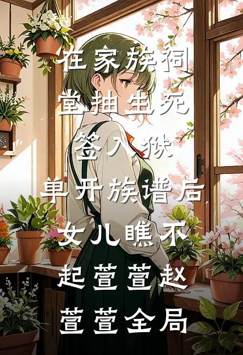 在家族祠堂抽生死签入狱，单开族谱后女儿瞧不起萱萱赵萱萱全局