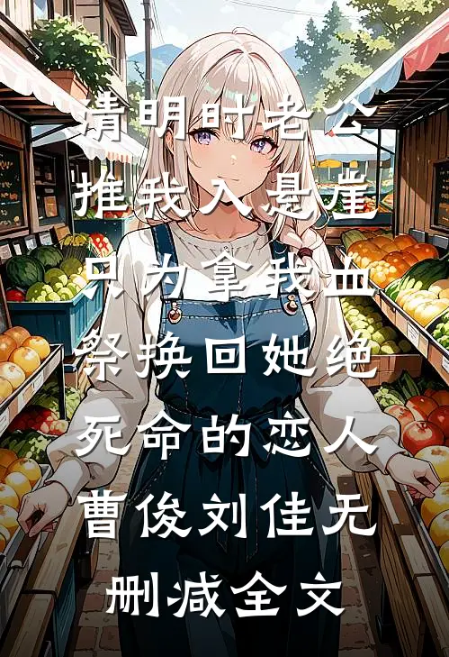 清明时老公推我入悬崖，只为拿我血祭换回她绝死命的恋人曹俊刘佳无删减全文